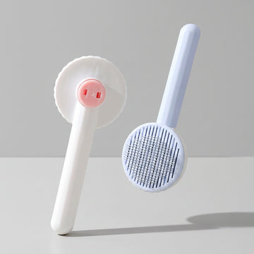 Wooofly Self-Clean Slicker Brush